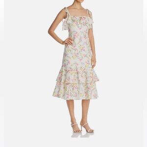 Yumi Kim floral dress, size 16 NWT